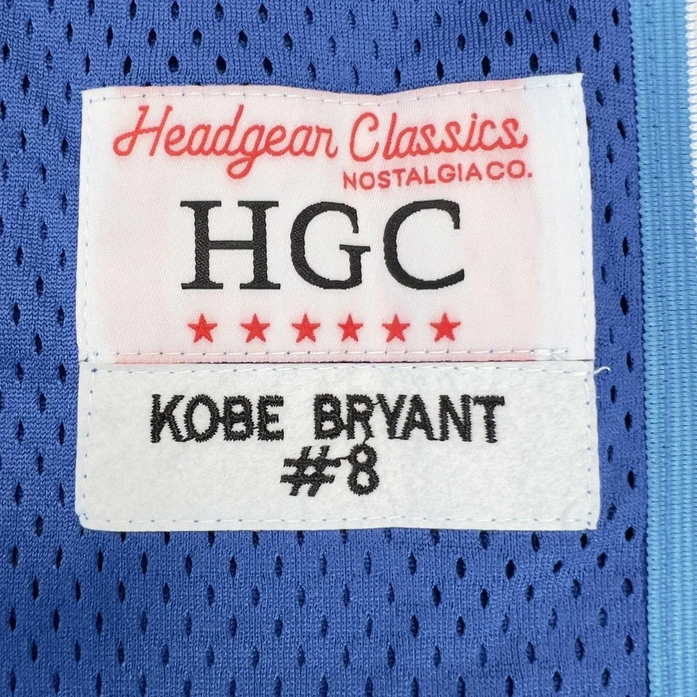 Crenshaw Jersey Mens Small Blue NBA Basketball Kobe Bryant 8 Headgear Classics